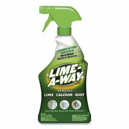 RECKITT BENCKISER LIME-A-WAY, Lime, Calcium And Rust Remover, 22oz Spray Bottle 87103